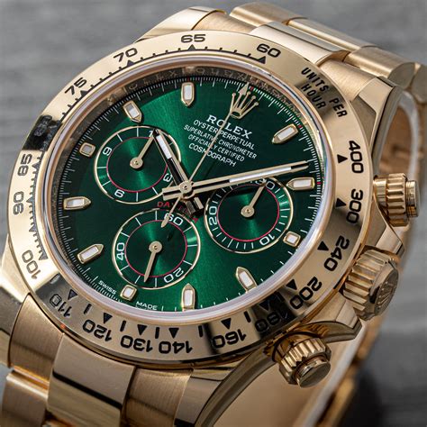 rolex daytona green sticker|rolex daytona price list.